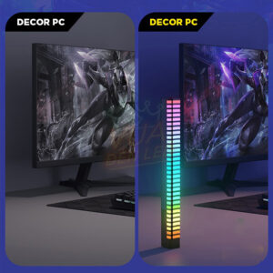 Thanh Led RBG Cảm Biến Theo Âm Thanh, Tự Nhấp Nháy Theo Nhạc - TẶNG Cáp Sạc USB-TypeC