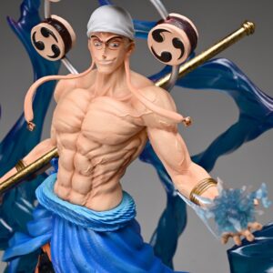 Mô Hình Thần Sấm Enel One Piece GK Trạng Thái Chiến Đấu Siêu Ngầu Có LED