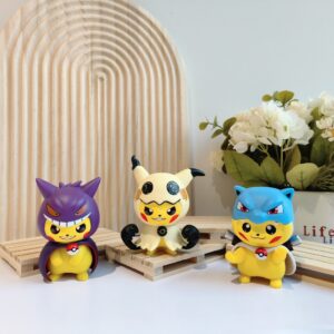 Mô Hình Pikachu Cosplay Nhân Vật Trong Pokemon Siêu Đáng Yêu