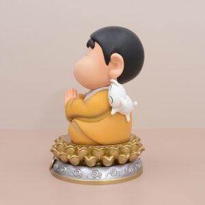 Mô Hình Cậu Bé Bút Chì Shin Chan GK Cosplay Ngồi Thiền Tòa Sen