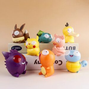 Set 8 Mô Hình Pokemon Ngáo Đáng Yêu - Mô Hình Decor Trang Trí, Làm Quà Tặng