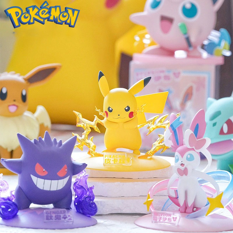 Mô Hình Gengar Pokemon Chính Hãng Funism Đáng Yêu Làm Quà Tặng, Trang Trí