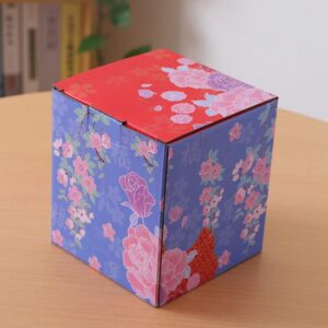 Mèo Thần Tài Maneki-Neko Mini Cầm Chuông Gió Để Bàn Làm Việc Mang Lại May Mắn, Tài Lộc