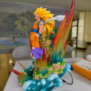 [CÓ LED] Mô Hình Songoku Super Saijan 3 Siêu Chất Dragon Ball