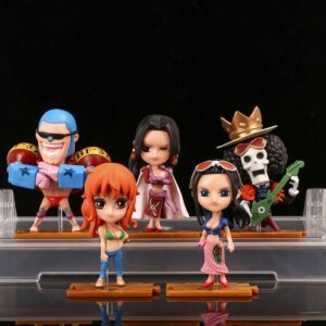 Set 10 Mô Hình Nhân Vật Băng Mũ Rơm - Mô Hình One Piece