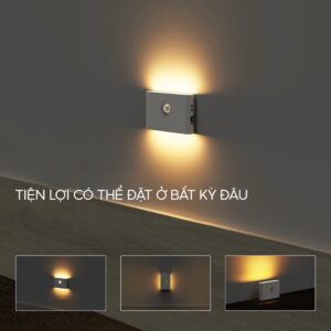 Đèn LED Cảm Biến Chuyển Động Thông Minh Dùng Làm Đèn Ngủ, Đèn Hành Lang