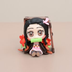 Set 6 Mô Hình Kimetsu no Yaiba Chibi Nhân Vật Chính