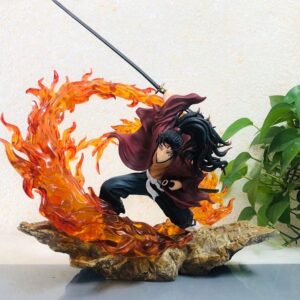 Mô Hình Tsugikuni Yoriichi GK Chiến Đấu Có Led 29cm - Mô Hình Demon Slayer