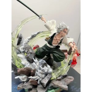 Mô Hình Phong Trụ Sanemi Shinazugawa GK Cao 35cm Siêu Nét có LED - Mô Hình Demon Slayer