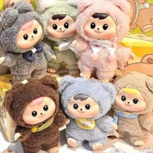 BlindBox Bao-Ao Cuddle Chính Hãng CQToys Series Plush Dolls - Móc Khóa Gấu Bông Hot Trend