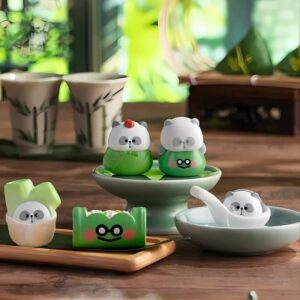 Mô Hình Blind box Mr.Pa Mini Bean China Grand Hotel ToyCity - Mô Hình Gấu Trúc Panda Cute