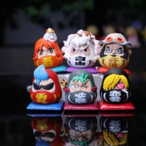 Mô Hình One Piece Băng Mũ Rơm Chibi Cosplay Daruma