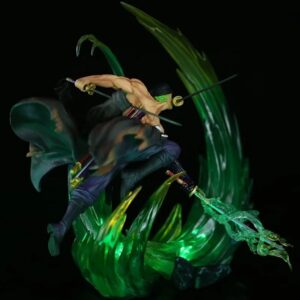 Mô Hình One Piece Zoro Hiệu Ứng Enma Có LED Cao 24cm