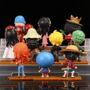 Set 10 Mô Hình Nhân Vật Băng Mũ Rơm - Mô Hình One Piece