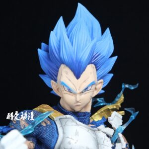 Mô Hình Dragon Ball Vegeta 45cm Có 4 Đầu Thay Thế, Có Led ở Đầu
