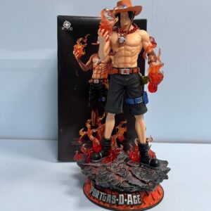 Mô Hình One Piece Portgas D. Ace Hỏa Quyền Cầm Ngọn Lửa Trên Tay 25cm