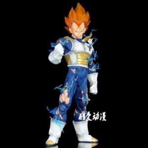 Mô Hình Dragon Ball Vegeta 45cm Có 4 Đầu Thay Thế, Có Led ở Đầu