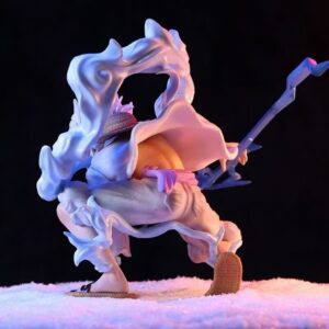Mô Hình One Piece Luffy Gear 5 Trạng Thái Chiến Đấu Cầm Tia Sét 18cm