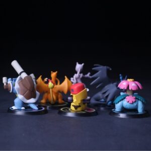 Mô Hình Pokemon Dùng Để Trang Trí, Làm Quà Tặng | Mô Hình Pikachu, Rùa Kameil, Ếch Kỳ Diệu Bulbasaur, Charmander