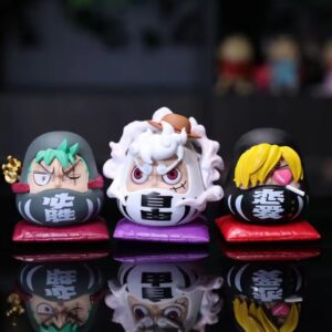 Mô Hình One Piece Băng Mũ Rơm Chibi Cosplay Daruma