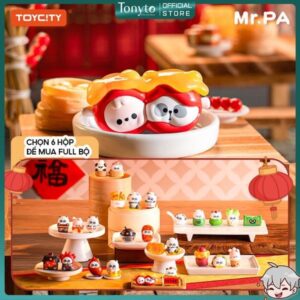 Mô Hình Blind box Mr.Pa Mini Bean China Grand Hotel ToyCity - Mô Hình Gấu Trúc Panda Cute