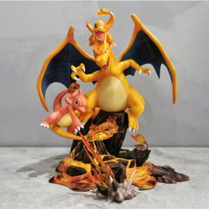 Mô Hình Pokemon Bộ 3 Rồng Lửa Charmander, Charmeleon & Charizard Evolution