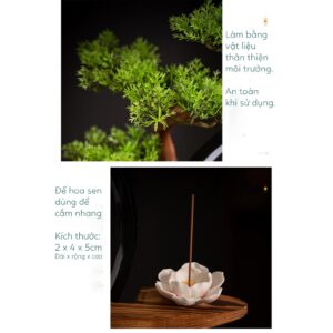 Tượng Phật Thích Ca Ngồi Thiền Dưới Gốc Cây Kèm kệ Đèn Led Decor An Yên