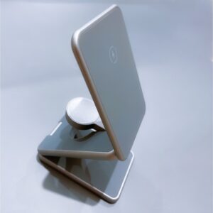 Đế Sạc Nhanh Không Dây 15W 3in1 Có Nam Châm Cho iPhone, Apple Watch, Airpod, Các Dòng Hỗ Trợ Sạc Không Dây