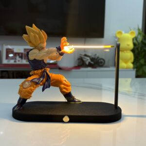 Mô Hình Dragon Ball Songoku Hiệu Ứng Kamehameha Có LED