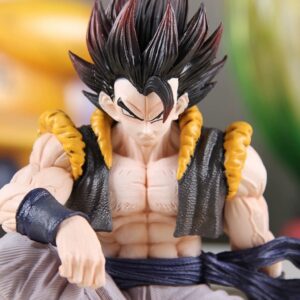 Mô Hình Dragon Ball Gogeta Ngồi Chống Tay Có 3 Đầu Thay Thế