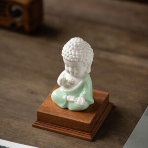 Tượng Phật Như Lai Size Nhỏ Gốm Sứ - Decor Phong Thủy An Yên