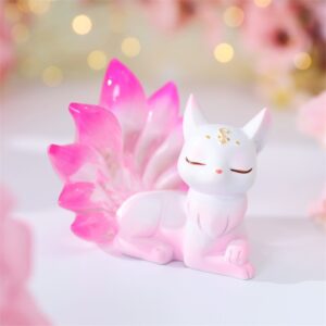 Mô Hình Blind Box Cửu Vĩ Hồ Cáo 9 Đuôi Làm Quà Tặng, Trang Trí