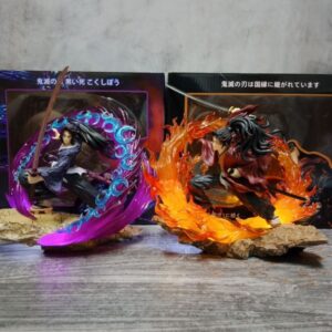 Mô Hình Tsugikuni Yoriichi GK Chiến Đấu Có Led 29cm - Mô Hình Demon Slayer