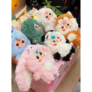BlindBox Baby Three Ver.3 Chính Hãng - Móc Khoá Gấu Bông Hot Trend