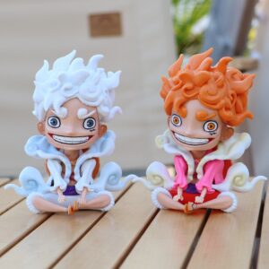 Mô Hình Luffy Gear 5 Chibi Cao 12cm - Mô Hình One Piece FullBox