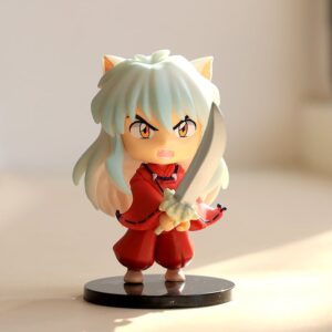 Mô Hình Khuyển Dạ Xoa, Seshomaru, Kagome Phiên Bản Người Và Bán Yêu - Mô Hình Inuyasha Làm Quà Tặng, Quà Lưu Niệm