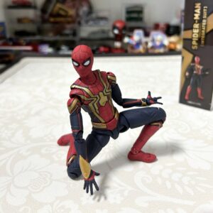 Mô Hình Spiderman Figma Figure Có Khớp Cử Động Được Cao 15cm