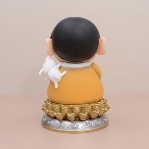 Mô Hình Cậu Bé Bút Chì Shin Chan GK Cosplay Ngồi Thiền Tòa Sen