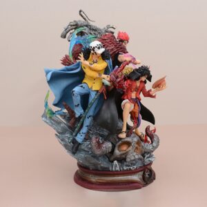 Mô Hình One Piece Bộ 3 Nhân Vật Luffy, Law, Eustass Kid