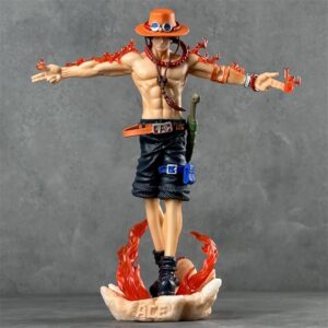 Mô hình One Piece Portgas D. Ace Hỏa Quyền Dang 2 Tay Siêu Ngầu 26cm