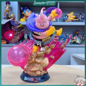 Mô Hình Dragon Ball Mabu Béo Trạng Thái Chiến Đấu Có LED 21cm