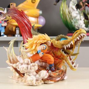 Mô Hình Dragon Ball Songoku SS3 Rồng Vàng Last Sheep