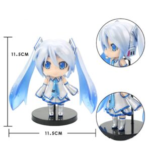Set 3 Mô Hình Nhân Vật Miku Chibi Đáng Yêu - Mô Hình Nendoroid Hatsune