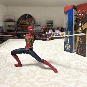 Mô Hình Spiderman Figma Figure Có Khớp Cử Động Được Cao 15cm