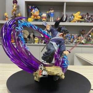 Mô Hình Thượng Huyền Nhất Kokushibou GK Chiến Đấu Có Led 30cm - Mô Hình Demon Slayer
