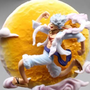 Mô Hình One Piece Luffy Gear 5 Thần Mặt Trời Nika Bản To 35cm Cao Cấp