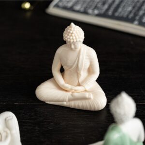 Tượng Phật Thích Ca Mâu Ni Ngồi Thiền - Decor Phong Thủy An Yên