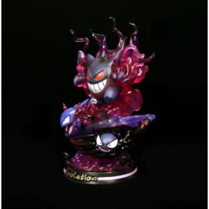 [CÓ LED] Mô Hình Pokemon Gengar Tiến Hóa Các Cấp Cao 25cm Fullbox | Mô Hình Bóng Ma Gengar
