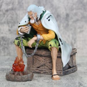 [CÓ LED] Mô Hình Silvers Rayleigh Vua Bóng Tối Ngồi Lửa Trại | Mô Hình One Piece Chất, Siêu Ngầu