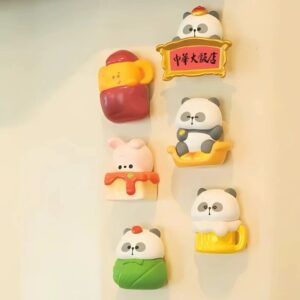 Mô Hình Blind box Mr.Pa Mini Bean China Grand Hotel ToyCity - Mô Hình Gấu Trúc Panda Cute